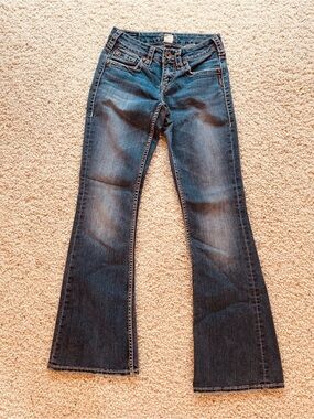 Silver Jeans Co. Aiko Bootcut Jeans W24/L31 Actual W26 L29.5 Rise 8